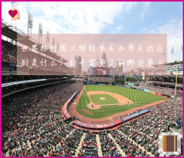 世界杯外围买球时单关和串关的区别是什么？新手需要了解哪些要点？
