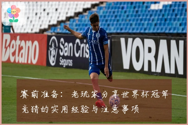 赛前准备：老玩家分享世界杯冠军竞猜的实用经验与注意事项