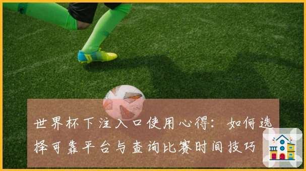 世界杯下注入口使用心得：如何选择可靠平台与查询比赛时间技巧