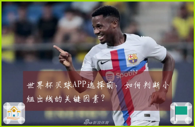 世界杯买球APP选择前,如何判断小组出线的关键因素?