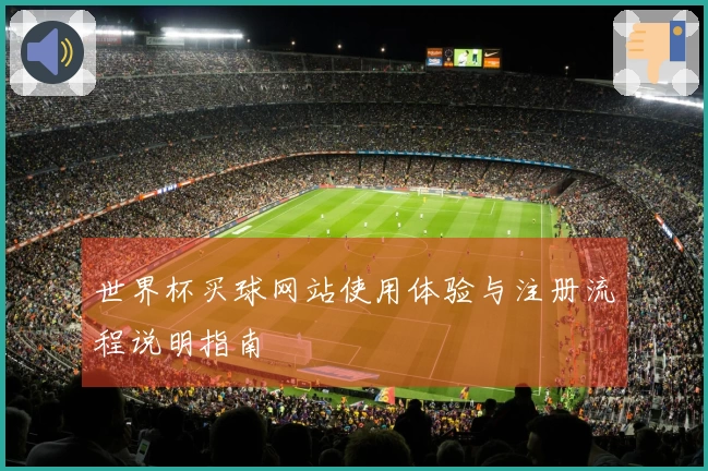 世界杯买球网站使用体验与注册流程说明指南
