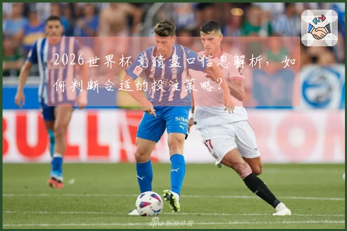 2026世界杯竞猜盘口信息解析，如何判断合适的投注策略？