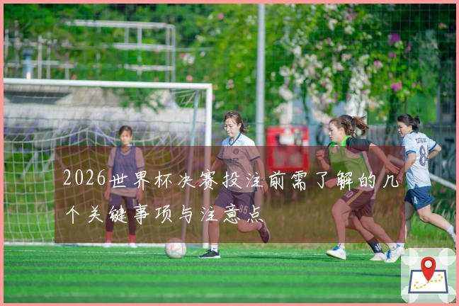 2026世界杯决赛投注前需了解的几个关键事项与注意点